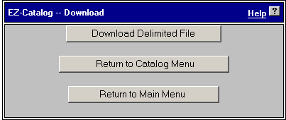 Download Catalog Screen